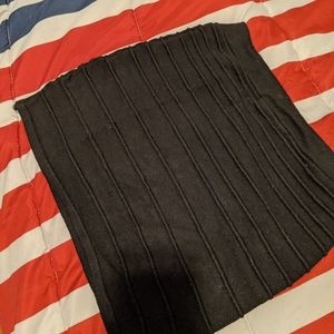 Black Body-con Mini Skirt